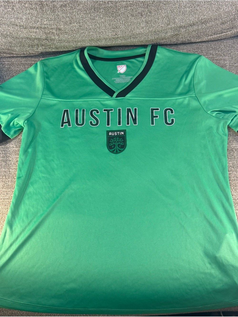 Austin FC Green Soccer Jersey MLS Size Large NWT